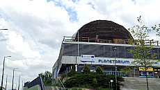 Znika charakterystyczna kopuła olsztyńskiego planetarium Znika charakterystyczna kopuła olsztyńskiego planetarium